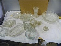 Qty of glass ware