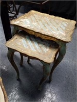 ITALIAN STYLE NESTING TABLES