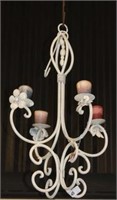 Painted Hanging Candle Holder