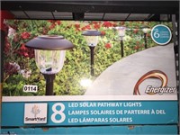 SMART YARD $60 RETAIL LED SOLAR PATHWAY LIGHTS