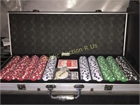 POKER SET IN CASE