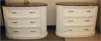 Century Three Drawer Nightstand with