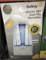 SAFETY 1ST $45 RETAIL COOL MIST HUMIDIFIER