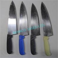 LOT, 4X CHEF KNIVES