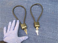 2 winchester gun locks with keys