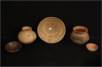 Pueblo terra cotta bowls (5)