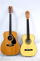 Yamaha FG-340 and Classical Guitars