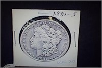 1881s Morgan Silver Dollar