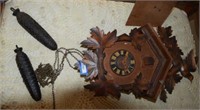 Carved Wooden Coo Coo Clock