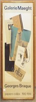 Georges Braque Poster, Galerie Maeght