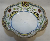 Hand Painted Nippon Footed Bowl