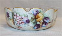 Bavaria Hand Painted Porcelain Bowl