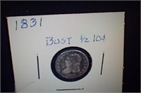 1831 Bust Half Dime