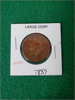 Rare 1837 Large cent