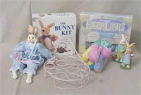 Easter egg lights, Bunny making kit, egg holder