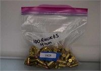 100ct 9mm Rounds
