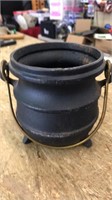Small Cast Iron Kettle with Handle