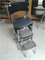 Black Cosco step stool / chair. Good condition