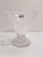 LARGE CRYSTAL VASE