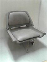 Gray boat seat in good condition