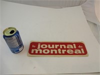 Affiche Journal de Montréal