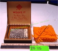 Vintage Weave-It Hand Loom