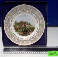 "The Childhood of Rapid Transit" Porcelain Plate