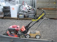 Mower and line stripper