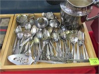 LOT OF SILVERPLATE ITEMS