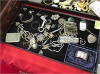 TRAY LOT OF JEWELRY