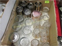 LOT OF GLASSWARE