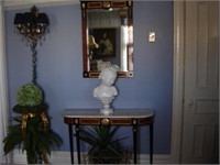 Table console avec miroir de style napoléonien