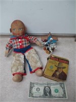Western Collectibles - Vintage Doll, Lone Ranger