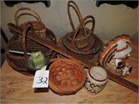 Wood Baskets