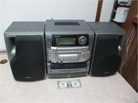 AIWA Radio CD Cassette Player Boombox -
