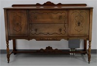 Antique Jacobean Style Sideboard c1920's