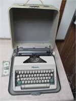 Vintage Olympia Typewriter in Case