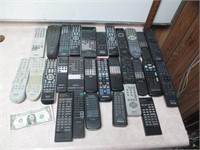 Large Lot of Remotes - Sony, Philips, Toshiba &