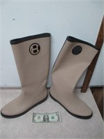 Cole Haan Rain Boots - Sz 10B - One Missing
