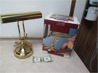 Cheyenne Brass Piano Lamp in Box - No Bulb -
