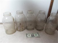 Vintage Mason/Canning Jars - Believed to be