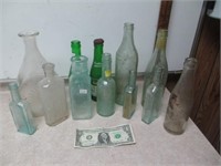 Atq/Vintage Bottles - Many w/ Advertising -