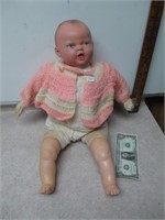 Vintage Crying/Fussy Baby Doll - Works