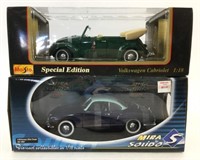 (2) 1:18 Scale Diecast Model Cars