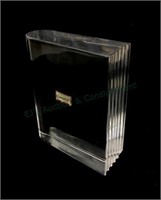 Baccarat Crystal Book Paperweight