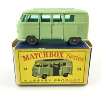 Lesney Matchbox #34 Vw Camping Car Van