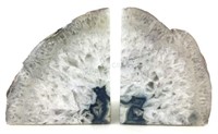 Crystal Geode Bookends