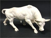 A. Santini Raging Bull Sculpture