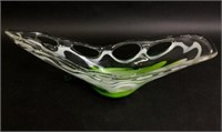 Art Glass Console Bowl