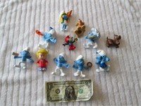 Lot of Smurfs & Add'l Figures - Some Vintage